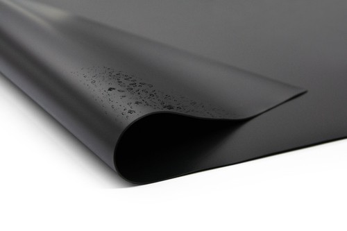 Premium pvc teichfolie - premium, schwarz