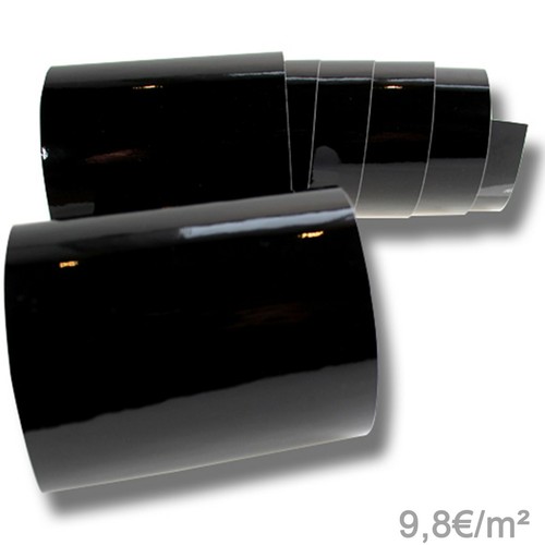 Autofolie schwarz - 9,8€/m²,