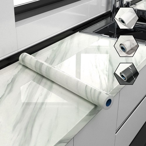 60cm 10m marmor klebefolie - 60cm,